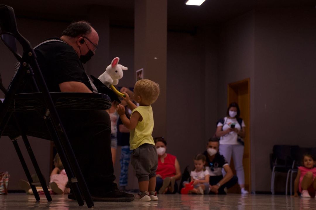 Magia para bebés en el festival farándula de Gran Canarias
